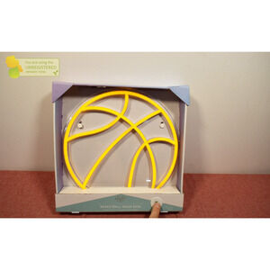 West & Arrow Basketball Neon Teen Wall Sign